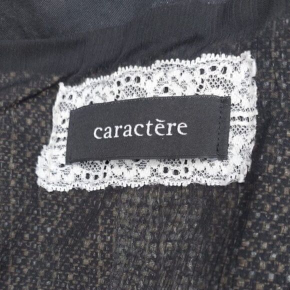 𝅺Caractère Tweed Suit Jacket Fringe - Picture 4 of 6